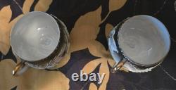 Vintage Smoke Dragonware Tea/Coffee Set Hand Painted Wales China 11pc