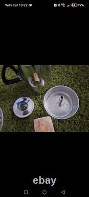 Vintage Sona Chrome Tea & Coffee Set with Tray Mid-Century 1970s Collectable