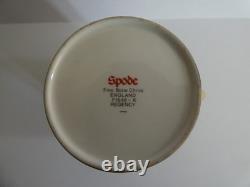 Vintage Spode Fine Bone China Floral Coffee Can And Saucer F1648-n