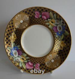 Vintage Spode Fine Bone China Floral Coffee Can And Saucer F1648-n
