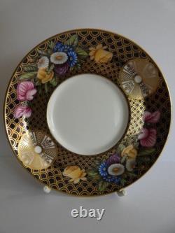 Vintage Spode Fine Bone China Floral Coffee Can And Saucer F1648-n