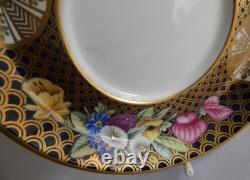 Vintage Spode Fine Bone China Floral Coffee Can And Saucer F1648-n