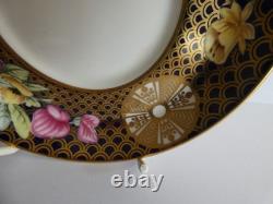 Vintage Spode Fine Bone China Floral Coffee Can And Saucer F1648-n