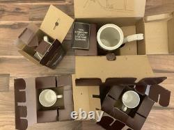 Vintage St Michael Poppies ceramic Coffee set Marks & Spencer New Old Stock