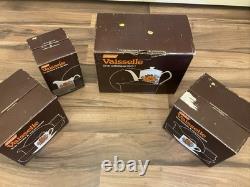 Vintage St Michael Poppies ceramic Coffee set Marks & Spencer New Old Stock