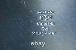 Vintage Sterling Silver By Gorham Fairfax 8 pc. Coffee Tea Set No Monograms