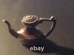 Vintage Sterling Silver Miniature Tea Coffee Set 1974/1975