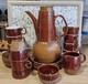 Vintage Strata Monterrey 26 Piece Coffee Set Made By British Anchor 1960s
