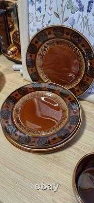 Vintage Strata Monterrey 26 Piece Coffee Set made by British Anchor 1960s