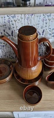 Vintage Strata Monterrey 26 Piece Coffee Set made by British Anchor 1960s