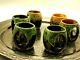 Vintage Studio Pottery Coffee Or Sipping Cups Set Of Six