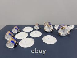 Vintage Stunning Royal Vienna Porcelain Turkish Coffee Set Extra Saucer