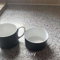 Vintage Susie Cooper Carnaby Daisy Bone China Coffee Cup & Saucer Set