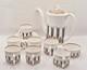 Vintage Susie Cooper Corinthian Coffee Service, Bone China, C2056