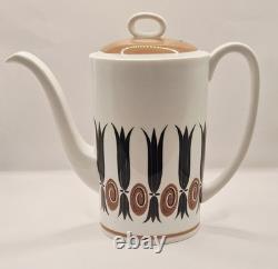 Vintage Susie Cooper Corinthian Coffee Service, Bone China, C2056