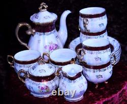 Vintage Tea Coffee Set FRESH CHINA 15 Piece Mother of Pearl Effect Japan