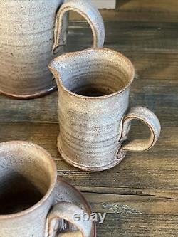 Vintage Tea / Coffee Set Isle Of Cumbrae Studio Pottery Donald & Elizabeth Swan