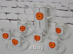 Vintage Thomas Eclipse Retro Coffee Set FREE Shipping PL3370