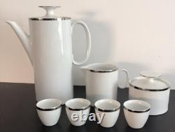 Vintage, Thomas Germany, Medallion Platinum, 35pce Coffee / Breakfast Set For 4