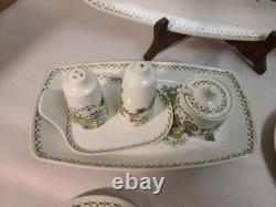 Vintage Turi Design Market Norway Tea Coffee Set 16pcs Cups Saucers