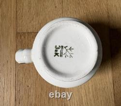 Vintage USSR ZIK Konakovo Studio Art Pottery Ceramic Tea Or Coffee Set 6 Cups
