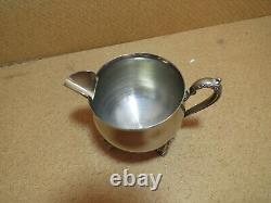 Vintage Unmarked Silverplate Coffee Set