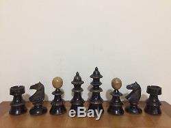 Vintage Vienna Coffee House Chess Set, King 110mm