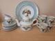 Vintage Villeroy & Boch Basket Tea/coffee Set Germany Vitro Porcelain