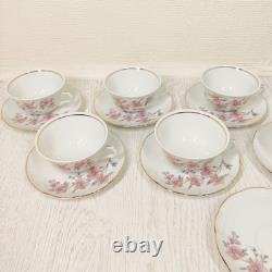 Vintage Vista Alegre Portugal Espresso Coffee Set Cups and Saucers for 9