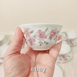 Vintage Vista Alegre Portugal Espresso Coffee Set Cups and Saucers for 9