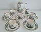 Vintage W R Midwinter Indian Tree Coffee Pot Cups Set