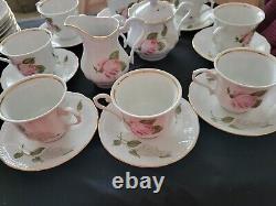 Vintage Walbrzych Tea/Coffee Set Made In Poland. 45 Pieces Excellent Condition