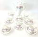 Vintage Wedgwood Devon Sprays Coffee Pot Set Floral- 15 Pieces