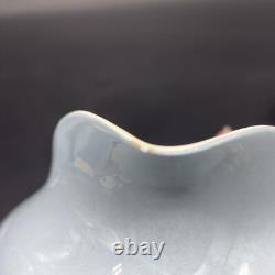 Vintage Wedgwood Of Etruria Summer Sky Coffee Espresso Set Blue White 1950's