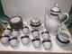 Vintage Weissestal Damae Collection Porcelain Coffee Set, Bavaria Germany