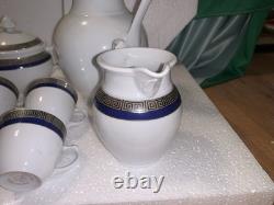 Vintage Weissestal Damae Collection Porcelain Coffee Set, Bavaria Germany