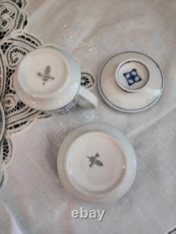 Vintage Winterling Strawflower Bavaria German Porcelain Tea/Coffee Set