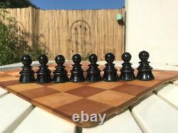 Vintage/antique austrian/vienna coffee house chess set