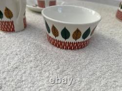 Vintage coffee service. Rolf Design Cadiz 1960/70s. By Figgjo Flint Norway