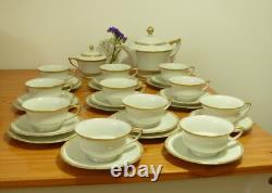 Vintage porcelain bohemia made in Czechoslovakia Coffee/Tea Set
