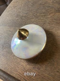 Vintage porcelain pearlescent coffee set