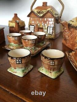 Vintage price kensington cottage ware style house tea/coffee Breakfast set 19pc