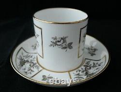 Vintage set SPODE COPELAND Y5448 Coffee Pot 6 Demitasse Cups & Saucers
