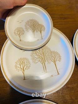 Vintage style cups plates sources Churchill England-Trees-Homes Plate 6 set