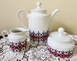 Vtg. 1960/70's Bavaria Schumann Arzberg Coffee Tea Set Retro Mid-Century Modern