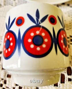 Vtg. 1960/70's Bavaria Schumann Arzberg Coffee Tea Set Retro Mid-Century Modern