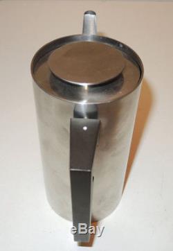 Vtg Cylinda-Line Arne Jacobsen Coffee Set Pot Creamer Sugar Modern Design