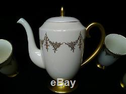 Vtg Flintridge China California Royal Chateau Chocolate Tea Coffee Set EUC