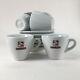 Vtg Lavazza Espresso Coffee Set Of 6 Cups/saucers Collectible Ipa Made In Italy
