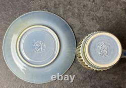 WADE IRISH Vintage Porcelain 14 Piece Coffee And/or Tea Set. Stunning Colour